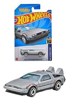 ホットウィール id バック・トゥ・ザ・フューチャー タイムマシン　デロリアン BACK TO THE FUTURE TIME MACHINE HOVER MODE バック
